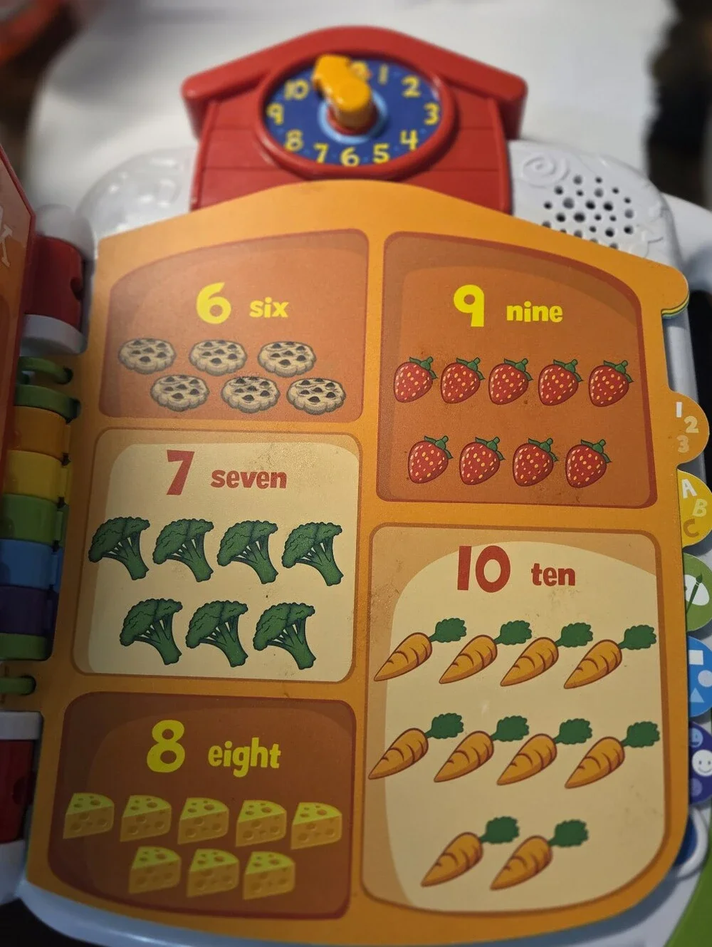 LeapFrog TAD'S GET READY FOR SCHOOL Interactive Storybook Educational Toy Works